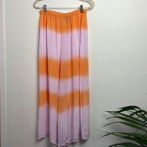 ASOS pink and orange two piece